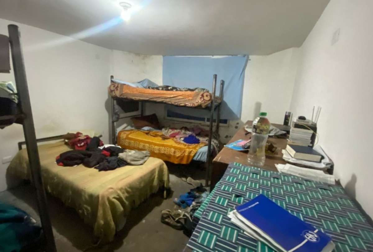 Las personas internadas se encontraban en situación de hacinamiento.