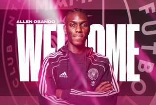 Allen Obando fue presentado en el Inter Miami