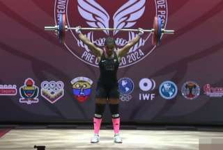 Angie Palacios: Triple oro en arranque en el Campeonato Panamericano de Levantamiento de Pesas
