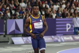 Roberto Chala obtiene diploma paral&iacute;mpico para Ecuador en salto largo