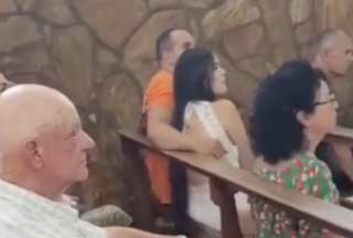Brasil: Encontr&oacute; a su esposo con su amante en la iglesia