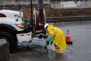 Guayaquil: Varias zonas se inundaron por la fuerte lluvia