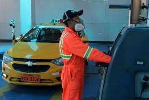 Un nuevo espacio habilitado para revisi&oacute;n t&eacute;cnica vehicular de los taxis.