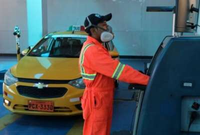 Un nuevo espacio habilitado para revisi&oacute;n t&eacute;cnica vehicular de los taxis.