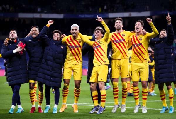 As&iacute; fue la reacci&oacute;n de Xavi Hern&aacute;ndez y su equipo tras el Cl&aacute;sico