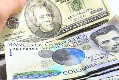 El precio del d&oacute;lar supera los 4.000 pesos colombianos.