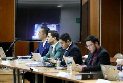 Wilman T. (izq.) fue acusado por la Fiscal&iacute;a del Ecuador del delito de obstrucci&oacute;n de la justicia.