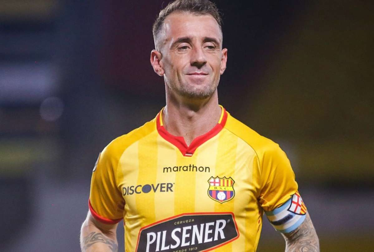 Dami&aacute;n D&iacute;az fall&oacute; un penal en la final de ida contra Aucas, que dej&oacute; a Barcelona SC sin opciones por el t&iacute;tulo. 