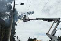 Sectores del norte no tuvieron servicio de energía eléctrica hoy.