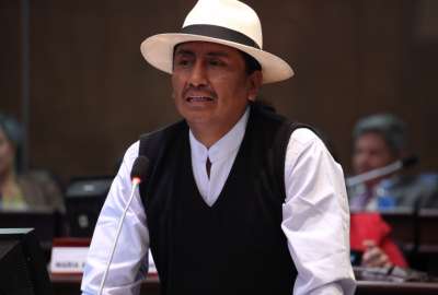 Exasamble&iacute;sta Rodrigo Collaguazo sufri&oacute; un atentado