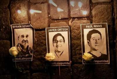 Un equipo period&iacute;stico de El Comercio fue secuestrado y asesinado por disidentes de las Farc en abril de 2018. 
