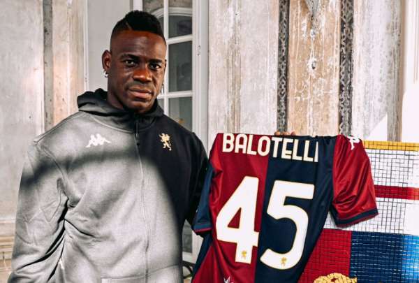 El Genoa ser&aacute; el decimotercer equipo en la carrera de Mario Balotelli.