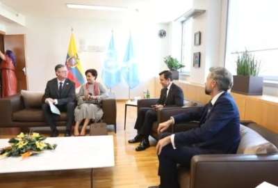 Juan Carlos Vega, ministro de Econom&iacute;a, lleg&oacute; a Italia para ser parte de la agenda oficial de Daniel Noboa, presidente de la Rep&uacute;blica. 