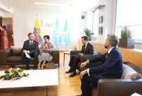 Juan Carlos Vega, ministro de Economía, llegó a Italia para ser parte de la agenda oficial de Daniel Noboa, presidente de la República.
