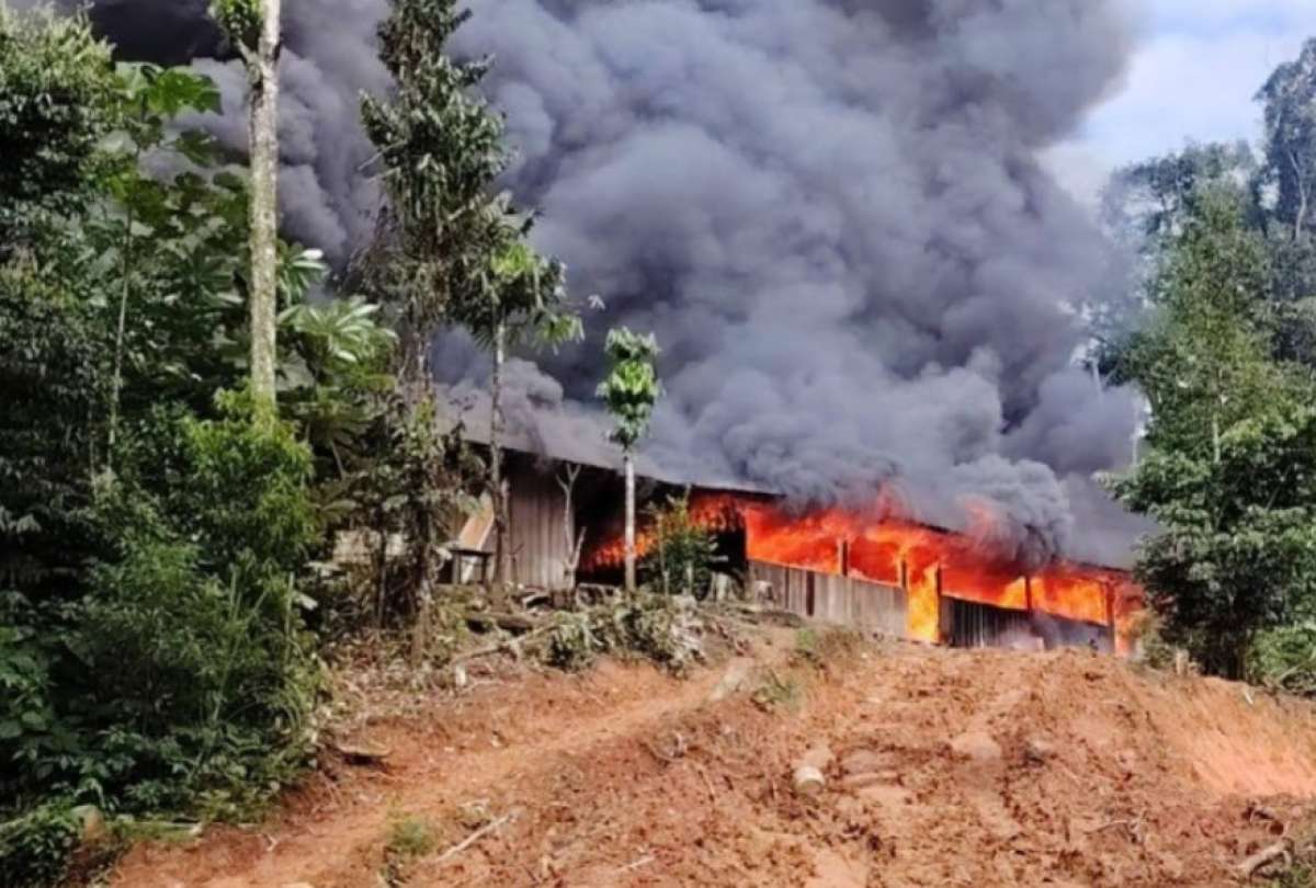 Varias guaridas fueron destruidas por el Ejército Ecuatoriano