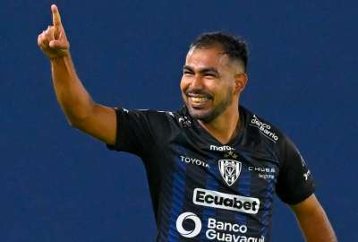 J&uacute;nior Sornoza super&oacute; a PAtricio Urrutia en la tabla de goleadores hist&oacute;ricos de la Copa Libertadores