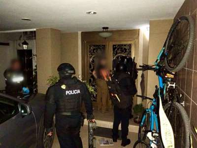 Un operativo se desarroll&oacute; frente a un presunto caso de delincuencia organizada. 