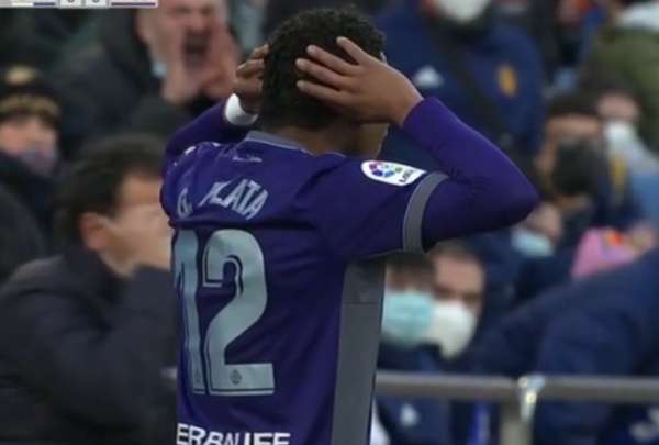 Gonzalo Plata se lamenta el momento de la expulsi&oacute;n
