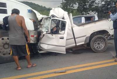 Hay movilidad reducida en la v&iacute;a a Daule, en la provincia del Guayas, tras un siniestro de tr&aacute;nsito ocurrido en el kil&oacute;metro 25.