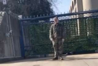 Un soldado estadounidense se inmol&oacute; frente a la embajada de Israel en Washington