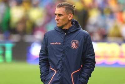 Sebasti&aacute;n Beccacece conf&iacute;a en contar con &Eacute;nner Valencia para el duelo de eliminatorias contra Per&uacute;. 