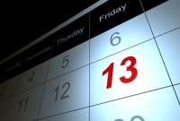 Viernes 13 &iquest;un d&iacute;a de mala suerte?