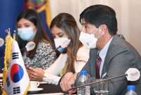 Edwin Vásquez es el jefe negociador de Ecuador para un acuerdo comercial con Corea del Sur.