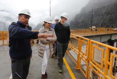 La Secretar&iacute;a de Gesti&oacute;n de Riesgos y el COE Nacional monitorean el estado del embalse. 