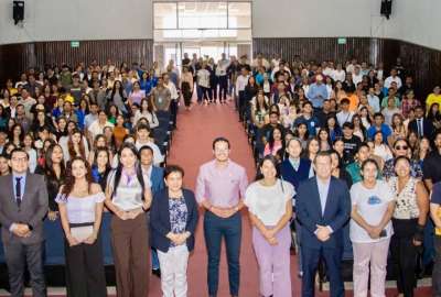 C&eacute;sar V&aacute;zquez, secretario de Educaci&oacute;n Superior, realiz&oacute; el lanzamiento del programa de becas de ingl&eacute;s.