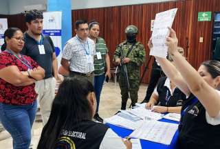 Elecciones Ecuador 2025: As&iacute; avanza el procesamiento de actas