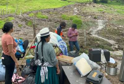 Varias familias fueron evacuadas como medida de prevenci&oacute;n