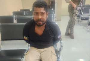 Cristhian Javier B. fue detenido en un operativo del Bloque de Seguridad.