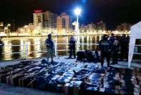 Un juez acogió los elementos presentados por la Fiscalía y dictó prisión para tres hombres por tráfico de sustancias en Salinas.