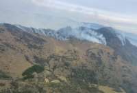 El alcalde de Cuenca declar&oacute; emergencia en la ciudad por los incendios forestales que hasta el momento no han sido controlados.&nbsp;