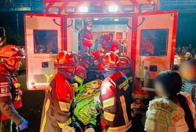 El accidente ocurri&oacute; a la altura de la Loma de Puengas&iacute;.