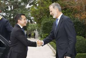 Daniel Noboa se reunió con el Rey Felipe VI
