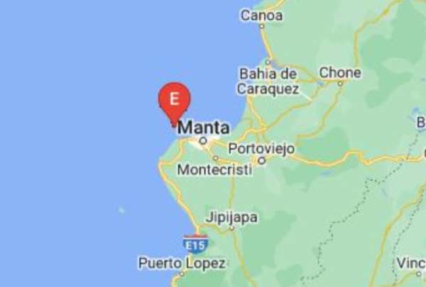 El sismo se produjo en Manta, Manab&iacute;. 