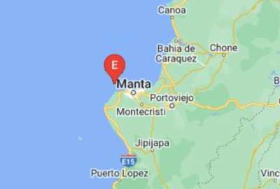 El sismo se produjo en Manta, Manab&iacute;. 