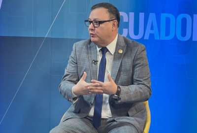 El ministro Juan Zapata se refiri&oacute; al asesinato del excandidato presidencial Fernando Villavicencio.