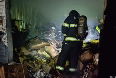 Unidades de investigaci&oacute;n de Bomberos realizan las investigaciones para determinar las causas del incendio en Chimbacalle