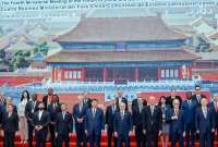 Sariha Moya, ministra de Economía, expone en China los proyectos clave del gobierno ecuatoriano ante la banca china.