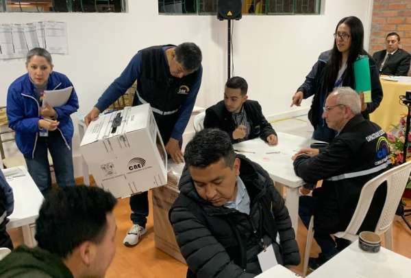Hasta las 12:30 del lunes, 6 de febrero de 2023, en Quito, el 99,55% de actas fueron procesadas. En primer lugar, est&aacute; Pavel Mu&ntilde;oz, de la Revoluci&oacute;n Ciudadana.