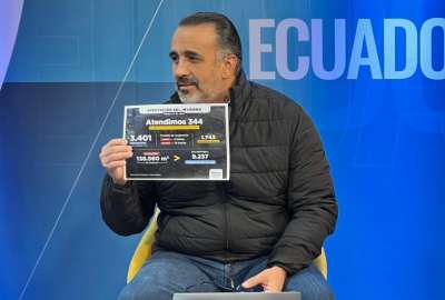 El ministro de transporte y obras p&uacute;blicas, dar&iacute;o Herrera, convers&oacute; con Noticias 7