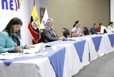  El Pleno del Consejo Nacional Electoral sesion&oacute; la noche de este jueves, 18 de mayo de 2023 