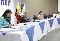 El Pleno del Consejo Nacional Electoral sesionó la noche de este jueves, 18 de mayo de 2023