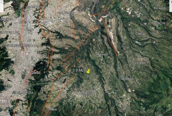 Instituto Geof&iacute;sico emiti&oacute; un reporte del sismo en Quito