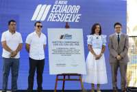 El presidente acudi&oacute; a la entrega formal de fondos