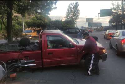 AMT reporta un accidente en el sector de la Loma de Puengas&iacute;