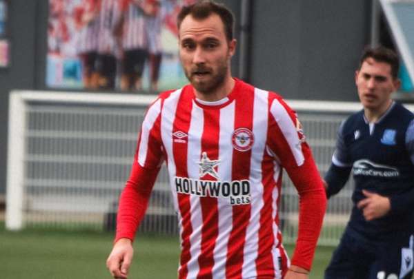 Christian Eriksen volvi&oacute; a jugar f&uacute;tbol luego de 259 d&iacute;as
