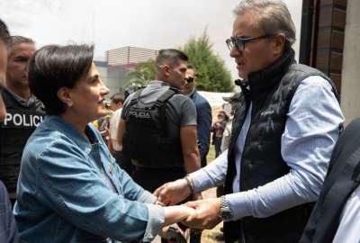 La canciller Gabriela Sommerfeld expres&oacute; el agradecimiento del Gobierno Nacional a las delegaciones de varios pa&iacute;ses. 